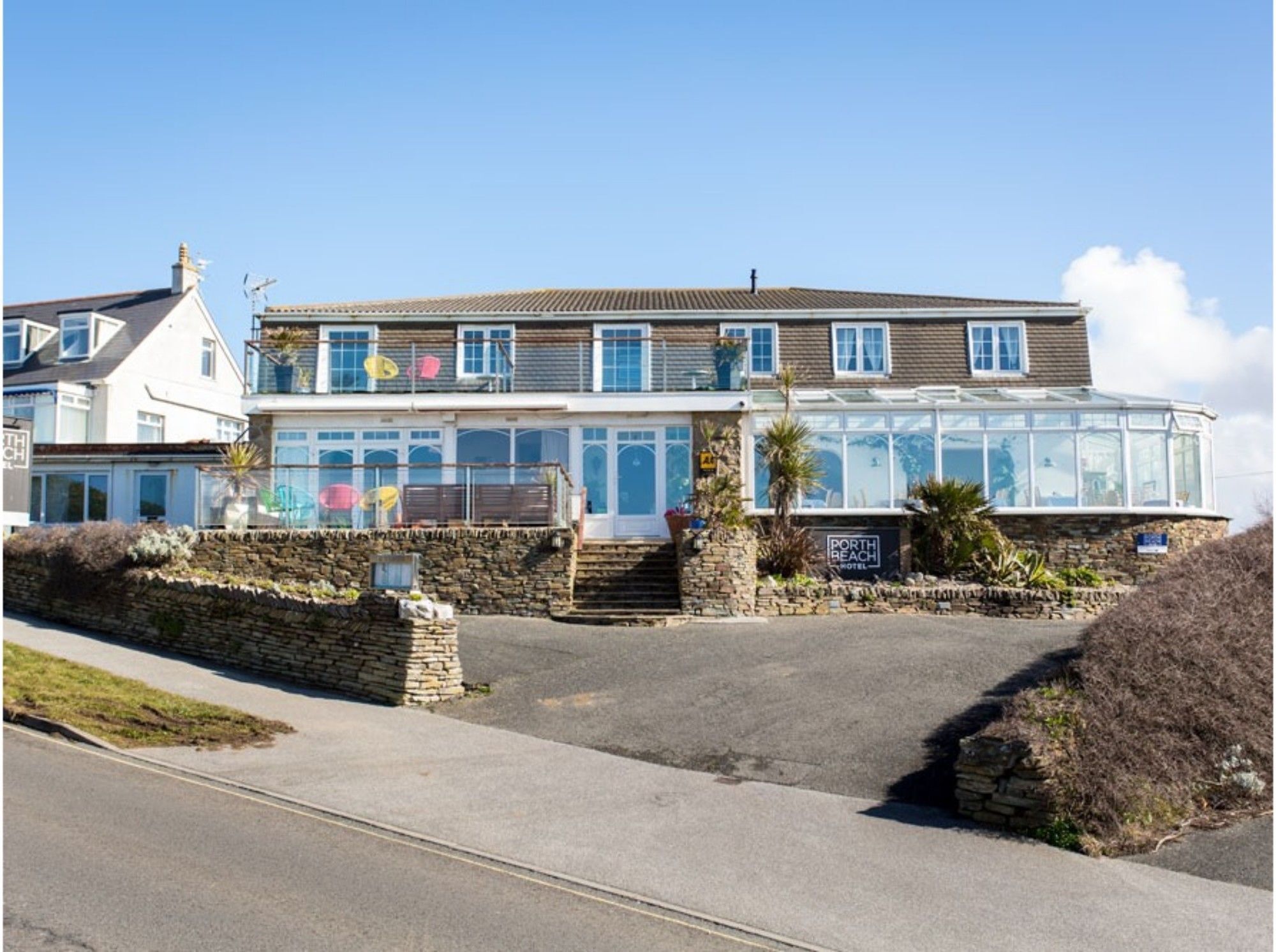 The Windward Hotel New Quay Esterno foto